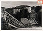 Pont de fer de Panes détruit, 1937